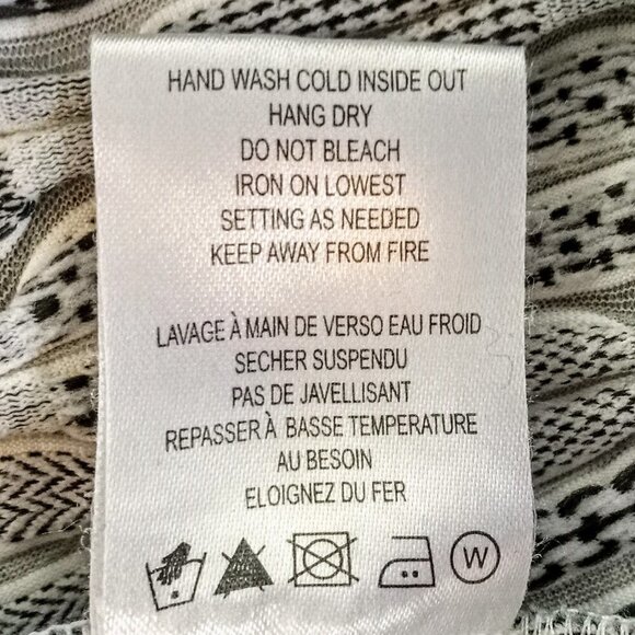 Samuel Dong Black White Stretch Double Zip Jacket - Picture 5 of 5